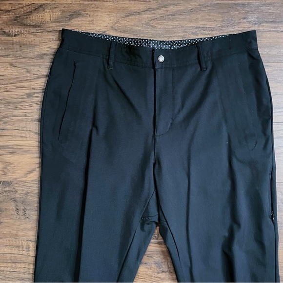 Lululemon • Commute Pant black Ascent straight leg flat front ABC zip pocket - Picture 3 of 16
